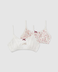 Diacar - Pack Tops De Niña Con Estampado De Flores Y ''Love'' precio