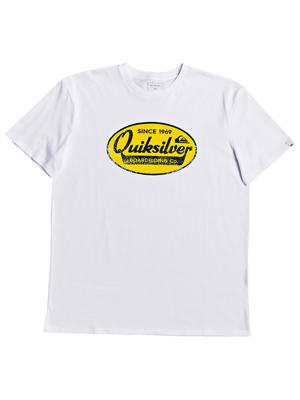 Quiksilver What We Do Best T-Shirt blanco