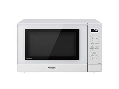 Panasonic - Microondas NN-GT45KWSUG Con Capacidad De 31 Litros Y Grill Blanco