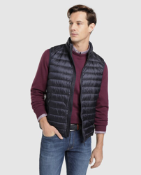 Emidio Tucci - Chaleco De Hombre Acolchado Azul características