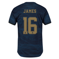 Camiseta Authentic de la 2ª equipación del Real Madrid 2019-20 dorsal James 16 características