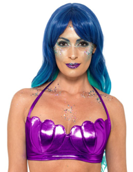 Top sirena violeta mujer en oferta