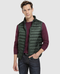 Emidio Tucci - Chaleco De Hombre Acolchado Verde precio