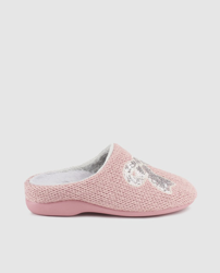 Antea - Zapatillas De Casa De Mujer En Rosa Con Bordado, precio y  características - Shoptize