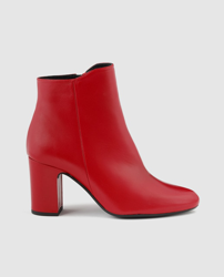 Gloria Ortiz - Botines De Mujer De Color Rojo Con Cremallera Exterior Al  Tono a un precio más barato - Shoptize