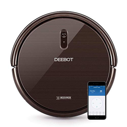 Ecovacs Deebot N79S - Robot Aspirador navegación aleatoria, control por App y Alexa, Wifi, 4 modos de limpieza, 2 niveles de succión, suelos duros y a características