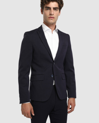 Fórmula Joven - Chaqueta De Traje De Hombre Skinny Azul a un precio más  barato - Shoptize