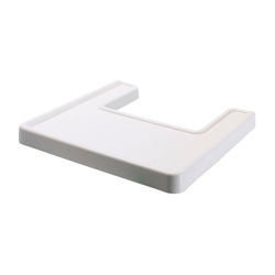 Ikea Bandeja para Sillín de Trona, Blanco, 44x42x6 cm características