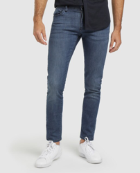 Armani Exchange - Vaquero De Hombre Slim Azul en oferta