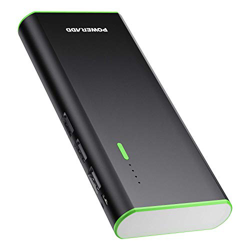 POWERADD Batería Externa Power Bank 10000mAh (3 USB,5V 2A, Más 2.5A, con la Linterna) Carga rápida para iPhone, iPad, Samsung, Xiaomi Móviles Intelige precio