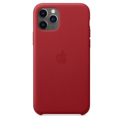 Funda de piel Apple (PRODUCT)RED para iPhone 11 Pro