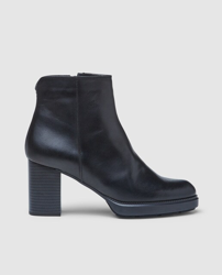 Zendra Basic - Botines Mujer De Piel Vacuna De Color Negro, precio y características - Shoptize