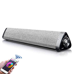 [Versión Innovadora] Barra de Sonido, Fityou TV Barra de Sonido Bluetooth Altavoz con Cable e Inalámbrico PC Altavoz Recargable USB Sistema de Cine en en oferta