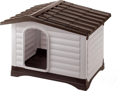 Caseta de plÃ¡stico Ferplast Dogvilla para perros - M: 88 x 72 x 65 cm (L x An x Al)