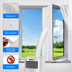 JOYOOO para aparatos de aire acondicionado portátiles Cubierta de ventana AirLock, Pantalla para evitar la entrada de aire caliente accesorio de siste características
