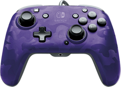 Mando PDP Faceoff Camuflaje Violeta para Nintendo Switch en oferta