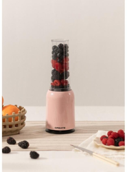 Batidora con Vaso Portátil Ikohs Moi Slim, Rosa en oferta