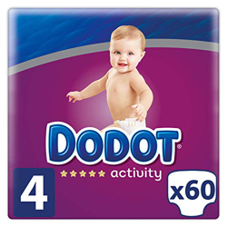 Dodot Activity - Pañales Talla 4, 60 Pañales, 9-14 kg en oferta