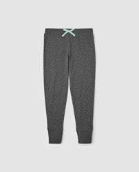 Cotton Juice - Pantalón De Niña Gris Con Topos características
