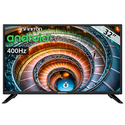 TV LED INFINITON 32" TV INTV-32LA Full HD - Android TV- Smart TV - TDT2 - WiFi - USB Grabador en oferta