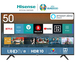 Hisense H50BE7000 - Smart TV 50' 4K Ultra HD, 3 HDMI, 2 USB, Salida óptica y de Auriculares, WiFi, HDR, Dolby DTS, Procesador Quad Core, Smart TV VIDA precio