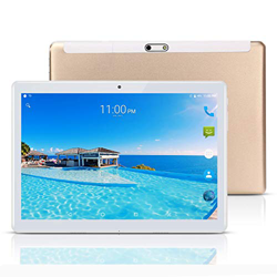 Tablet 10 Pulgadas Fire HD, 10.1''Tablets PC(3G, WiFi, Android 8.1, Octa Core, 4 GB de RAM, 64 GB de ROM, GPS, Dual SIM Card, 1080P ), Gold características