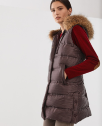 Lloyd's - Chaleco Plumífero Acolchado De Mujer Con Capucha precio