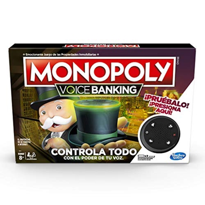 Hasbro - Juego De Mesa Monopoly Voice Banking