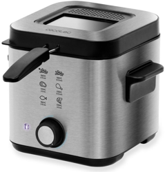 Freidora eléctrica Cecotec CleanFry Infinity 1500. Freidora de Aceite de 1,5 litros de Capacidad, 900W, Filtro OilCleaner características