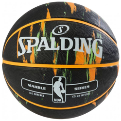 Spalding Balon Baloncesto 4HER NBA MARBLE OUT MULTICOLOR características