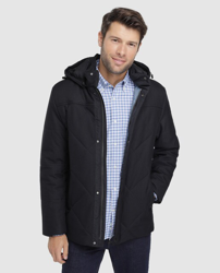 Buccino - Parka De Hombre Negra Con Capucha, precio y características -  Shoptize