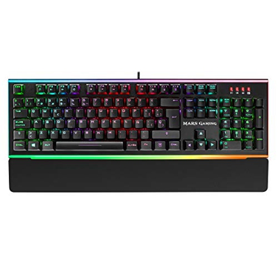 Mars Gaming MK6 Gaming Switch Rojo - Teclado