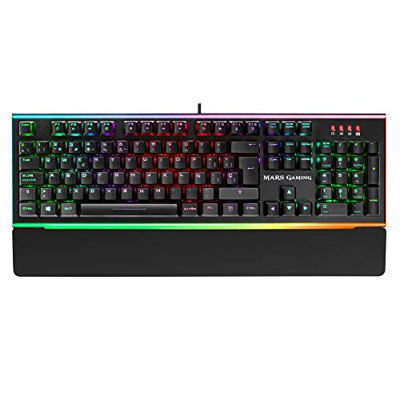 Mars Gaming MK6 Gaming Switch Rojo - Teclado