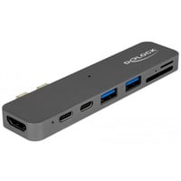 87740 base para portátil y replicador de puertos Alámbrico Thunderbolt 3 Gris, Estación de acoplamiento precio