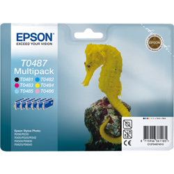 Epson T0487 - C13T04874010 multipack características