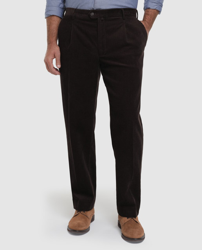 Dustin - Pantalón De Pana De Hombre Regular Marrón Tallas Grandes precio