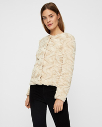 Vero Moda - Abrigo De Mujer De Pelo Con Poliéster Reciclado a un precio más  barato - Shoptize