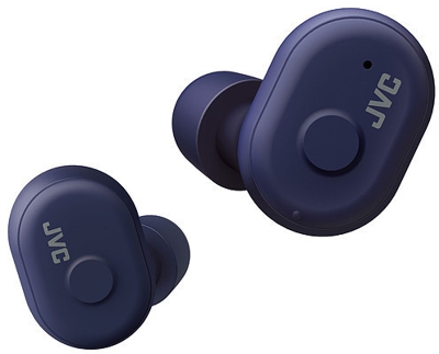 JVC - Auriculares De Botón HA-A10T-A-U Azul True Wireless Bluetooth