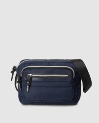 Pepe Moll - Bandolera Acolchada De Mujer En Azul Con Bolsillos Exteriores características