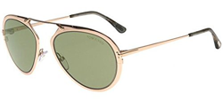Occhiali da sole Tom Ford DASHEL FT 0508 ROSE GOLD/GREEN unisex ORIGINALI características