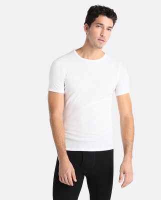 Damart - Camiseta Interior De Hombre Blanca