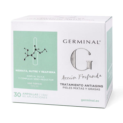 Germinal Tratamiento Antiedad Piel Mixta Grasa 30 Ampollas de 1,5ml en oferta