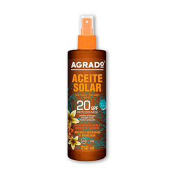 Aceite Solar Spf 20 precio