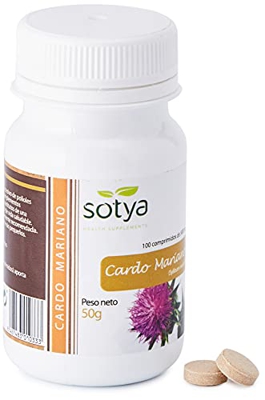 Cardo Mariano 500 mg Sotya 100 Comprimidos