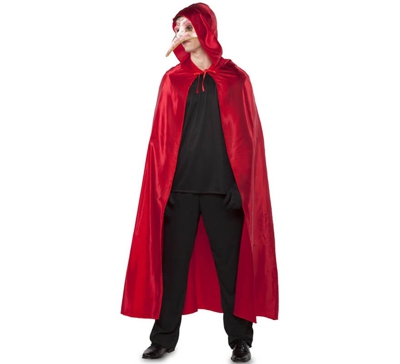 Capa Veneciana granate para adultos