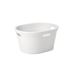 Cesta ropa Baobab blanco pergamon Tatay 52x42x26 cm - 10420.01 en oferta