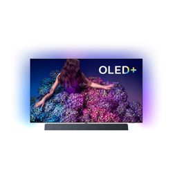 Philips - TV OLED 164 Cm (65") 65OLED934/12 4K HDR Smart TV, Ambilight Y Android TV Con Inteligencia Artificial (IA) en oferta