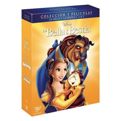 Pack Clásicos Disney - Trilogía La bella y la bestia - DVD en oferta