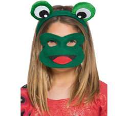 Antifaz y Diadema de Rana características