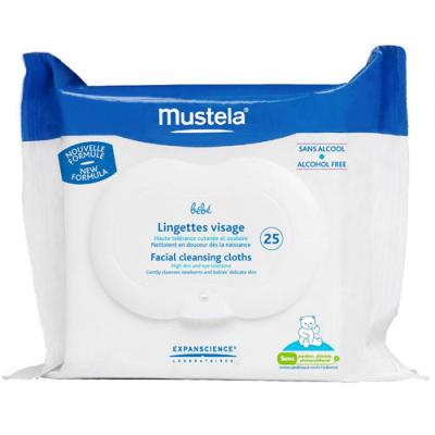 Mustela Toallitas Faciales 25unidades